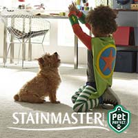 With STAINMASTER® PetProtect® carpet in your home, no room is off limits. Featuring built-in stain protection against even the most beastly pet stains - stop by our showroom to see our great selection!